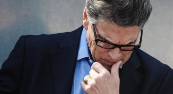 Rick Perry — The Man in the Glasses Rides Off Into the Sunset