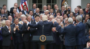 There Are Actually Two Women in This Photo of Gloating GOP Congressmen.  Can You Find Them?